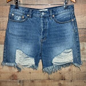 We the Free Women’s size 28 Raw Hem Denim Shorts